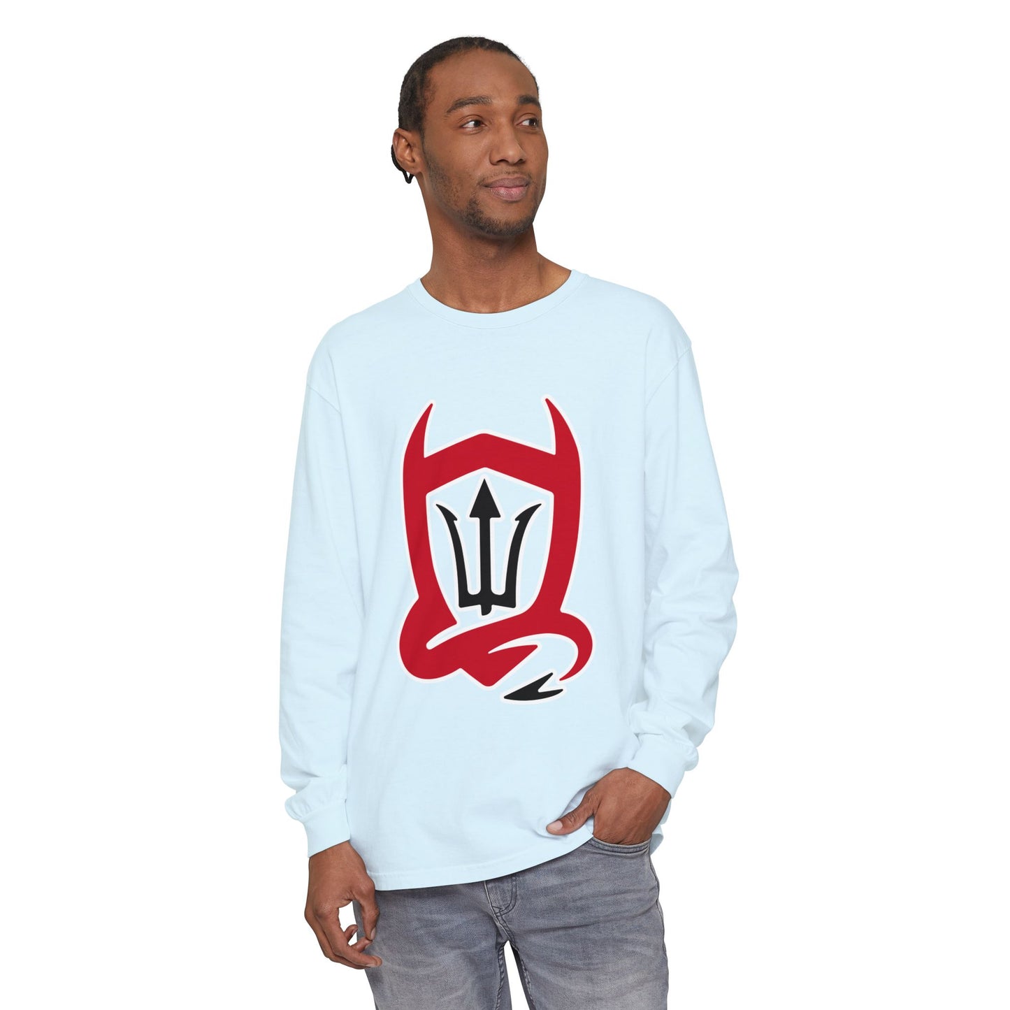 Garment-Dyed Long Sleeve Tee