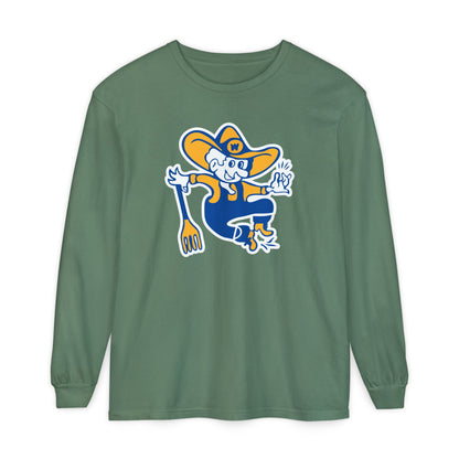 Garment-Dyed Long Sleeve Tee