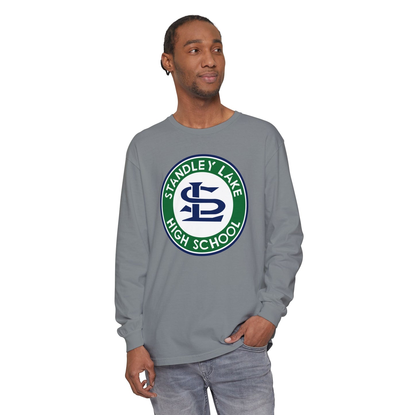 Garment-Dyed Long Sleeve Tee