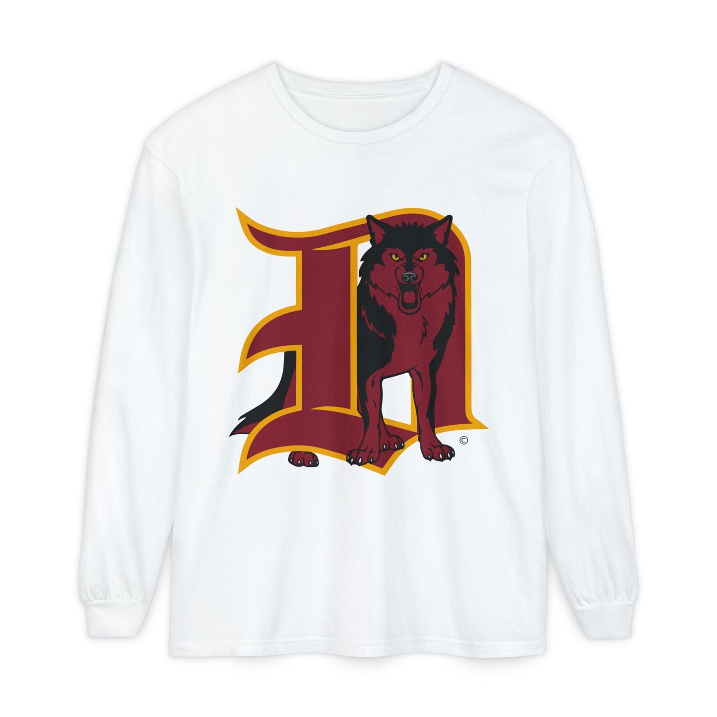 Garment-Dyed Long Sleeve Tee