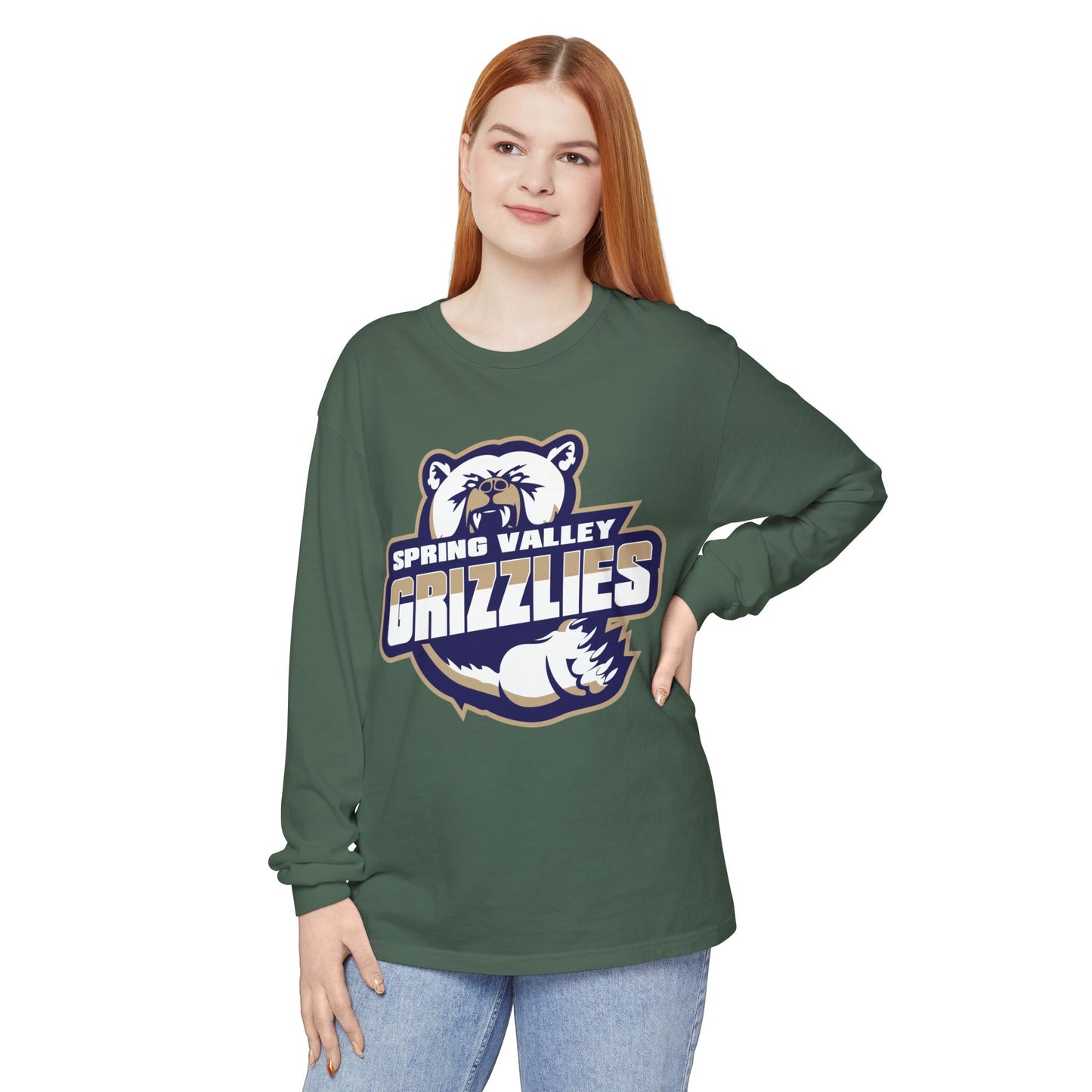 Garment-Dyed Long Sleeve Tee