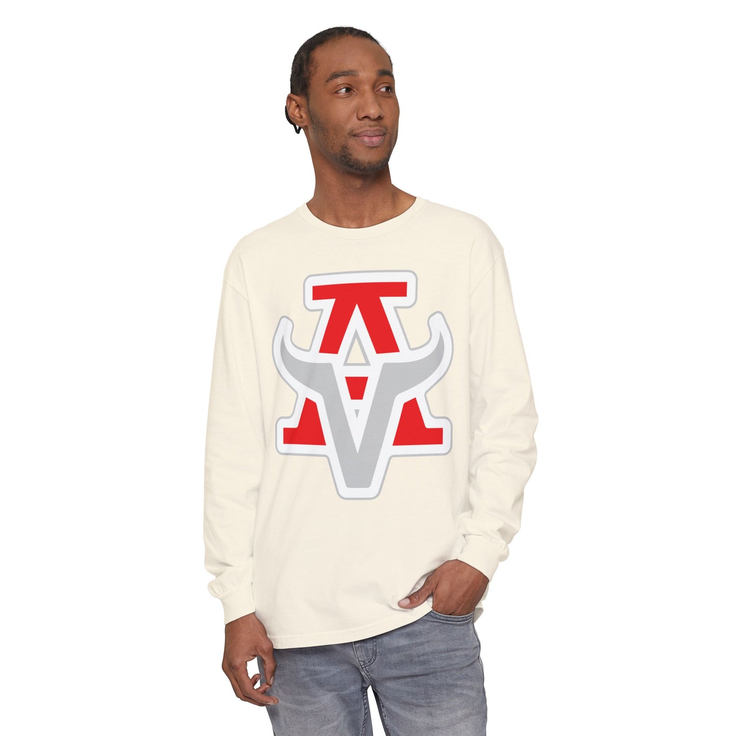 Garment-Dyed Long Sleeve Tee