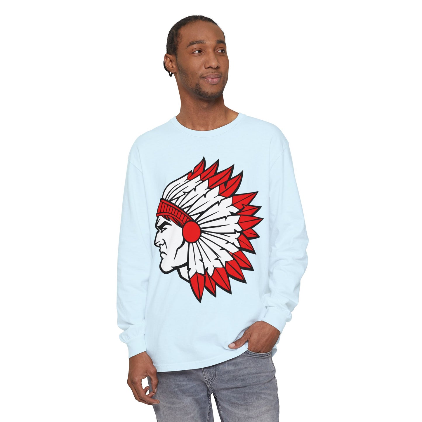 Garment-Dyed Long Sleeve Tee