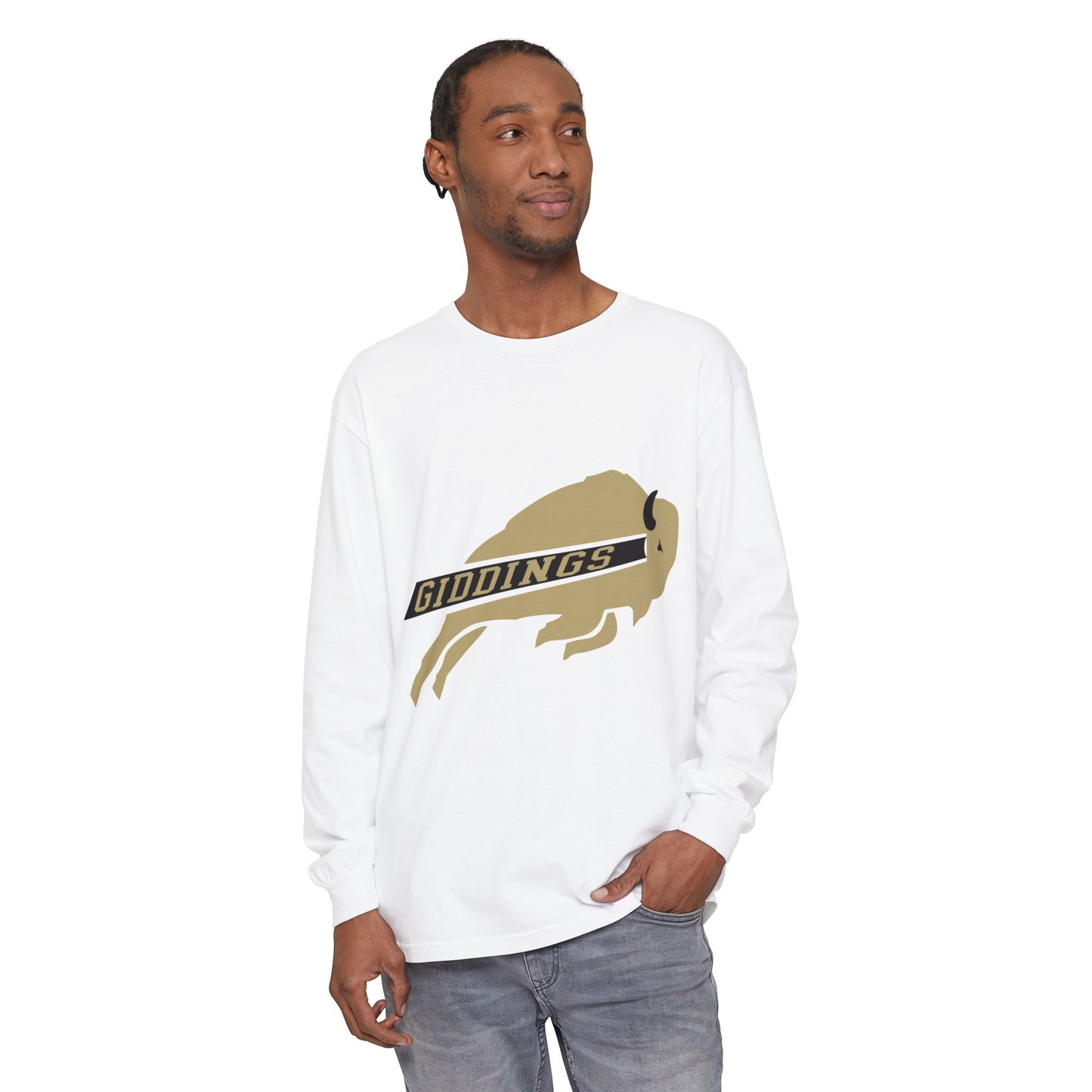 Garment-Dyed Long Sleeve Tee