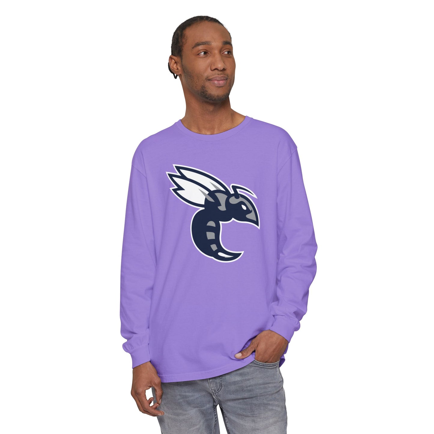 Garment-Dyed Long Sleeve Tee