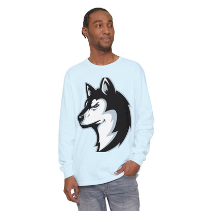 Garment-Dyed Long Sleeve Tee