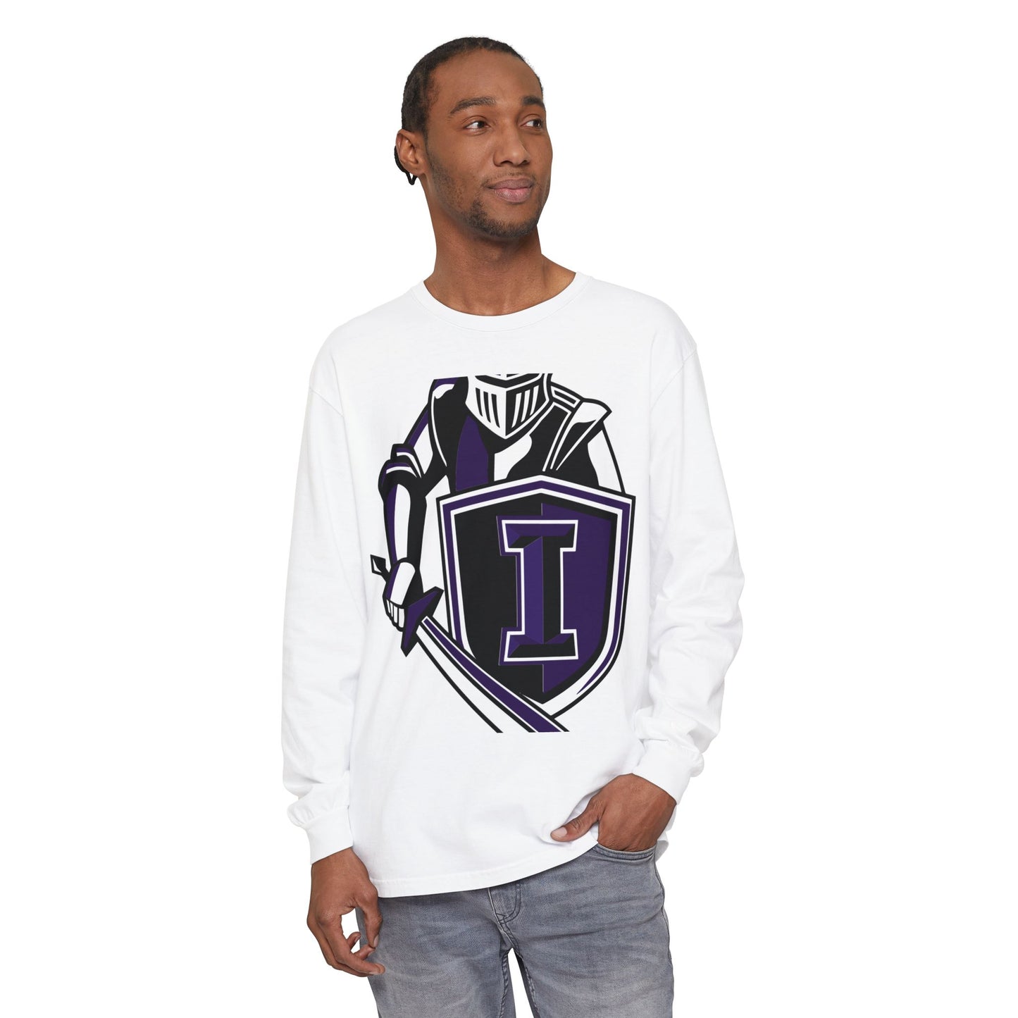 Garment-Dyed Long Sleeve Tee