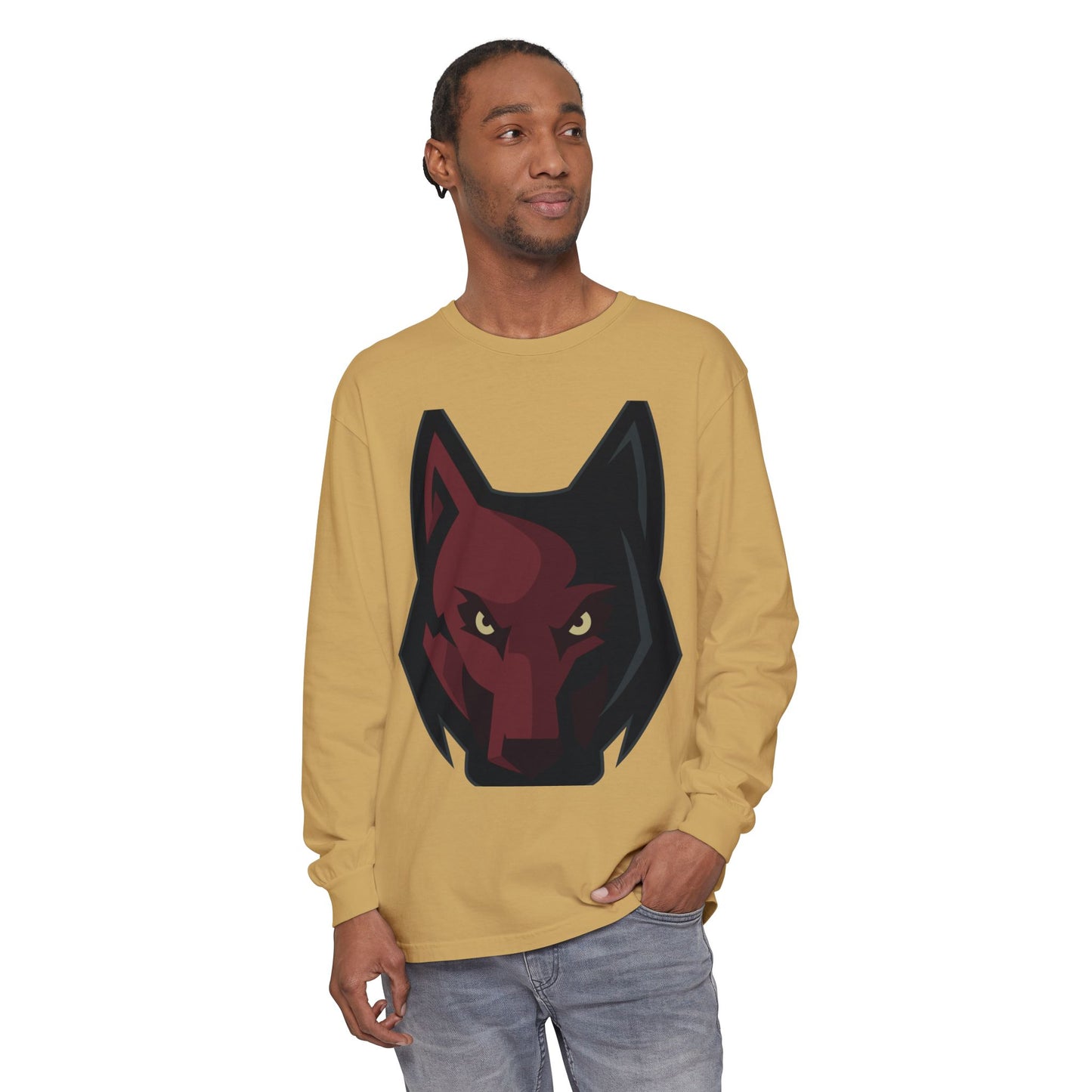 Garment-Dyed Long Sleeve Tee