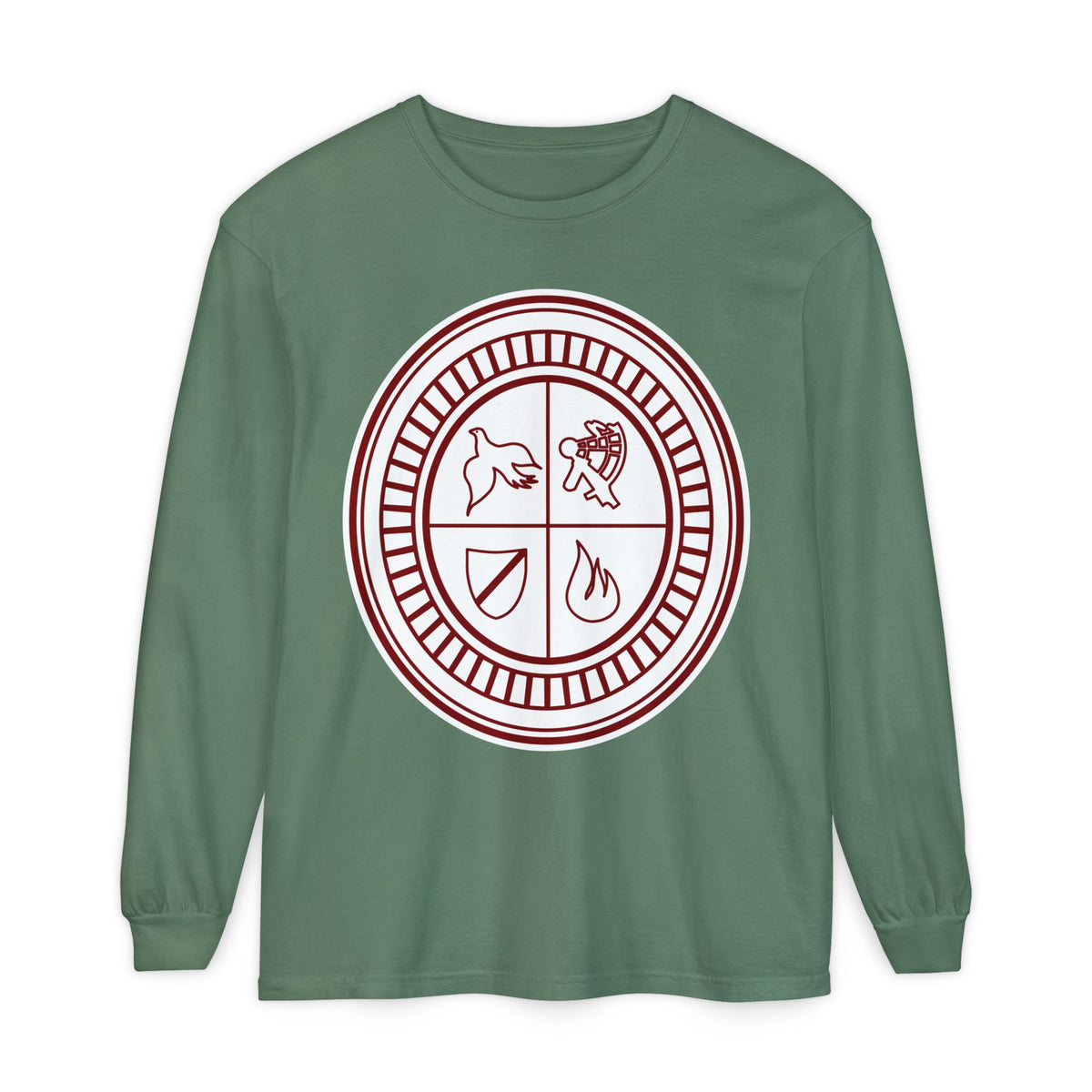 Garment-Dyed Long Sleeve Tee