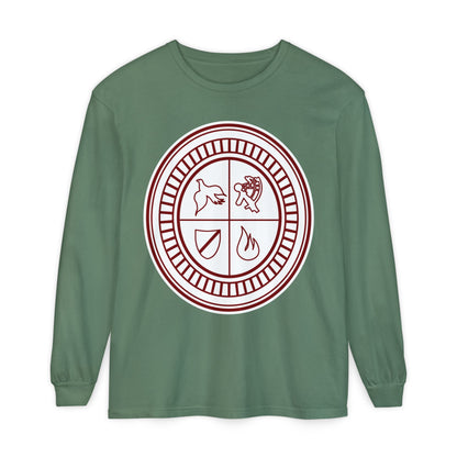 Garment-Dyed Long Sleeve Tee