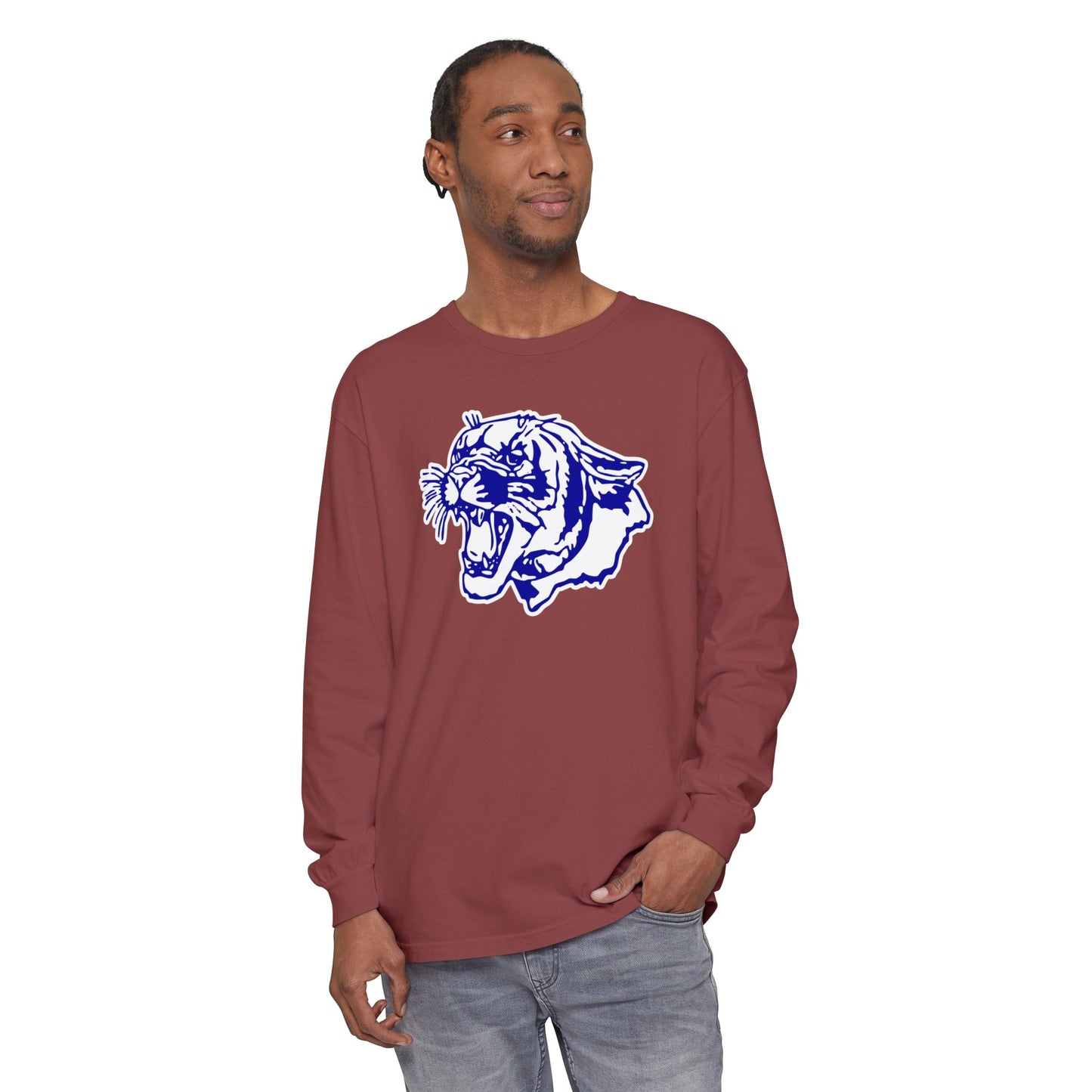 Garment-Dyed Long Sleeve Tee