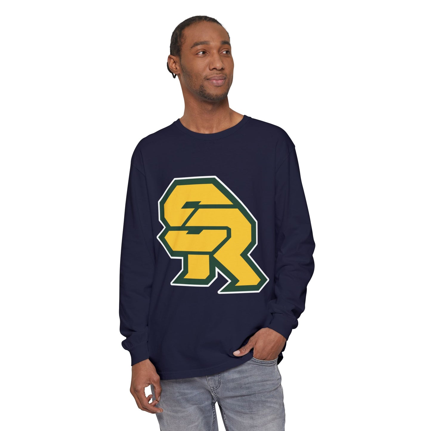 Garment-Dyed Long Sleeve Tee