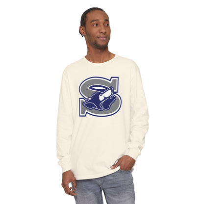 Garment-Dyed Long Sleeve Tee