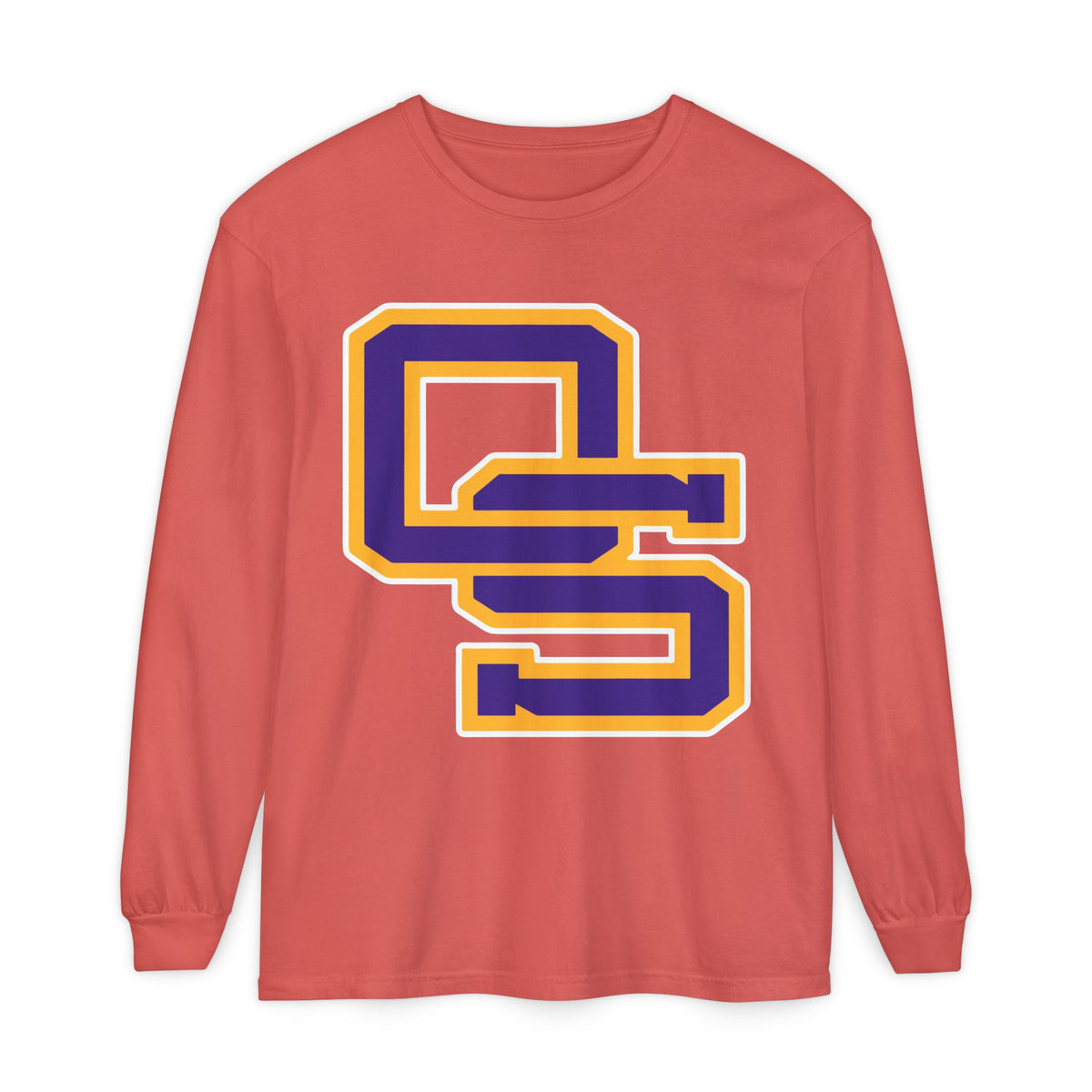 Garment-Dyed Long Sleeve Tee