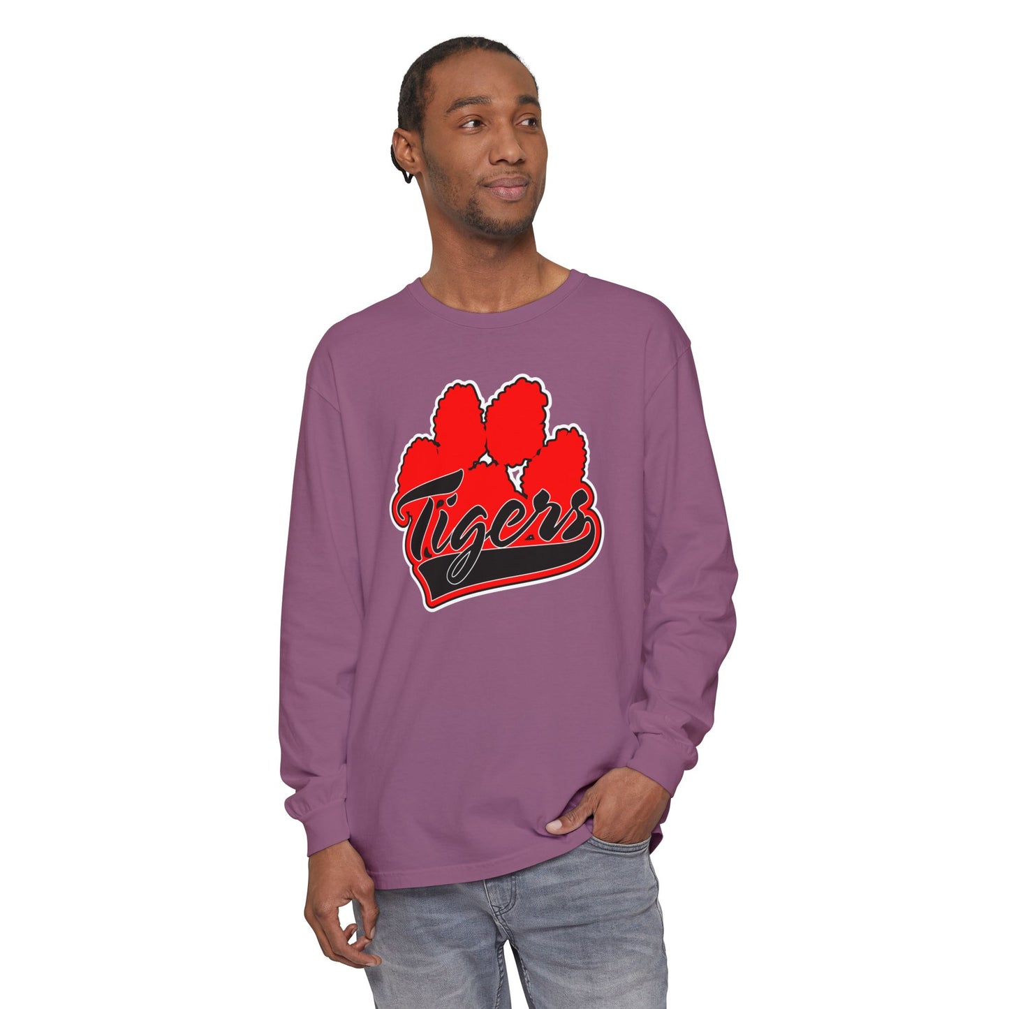Garment-Dyed Long Sleeve Tee