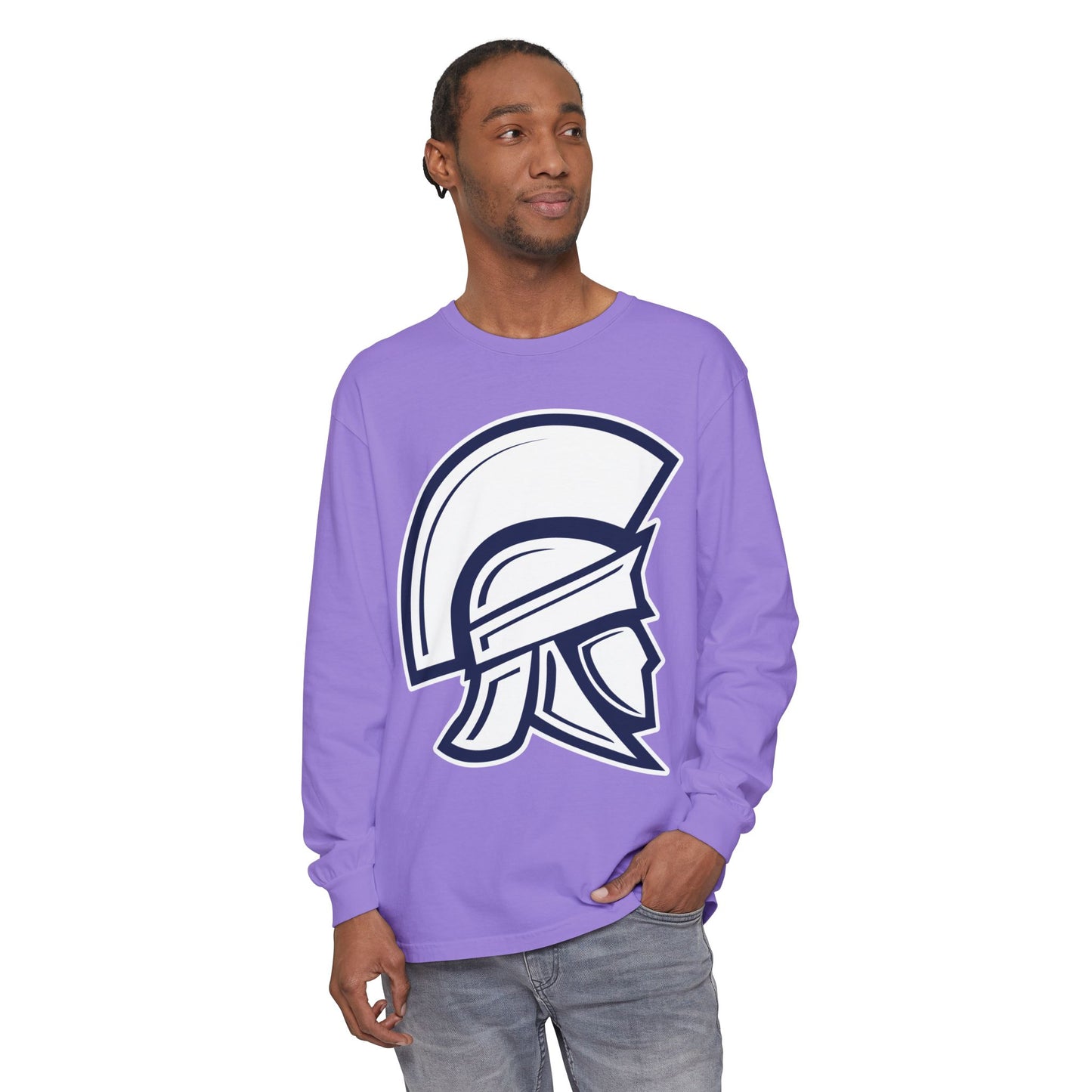 Garment-Dyed Long Sleeve Tee