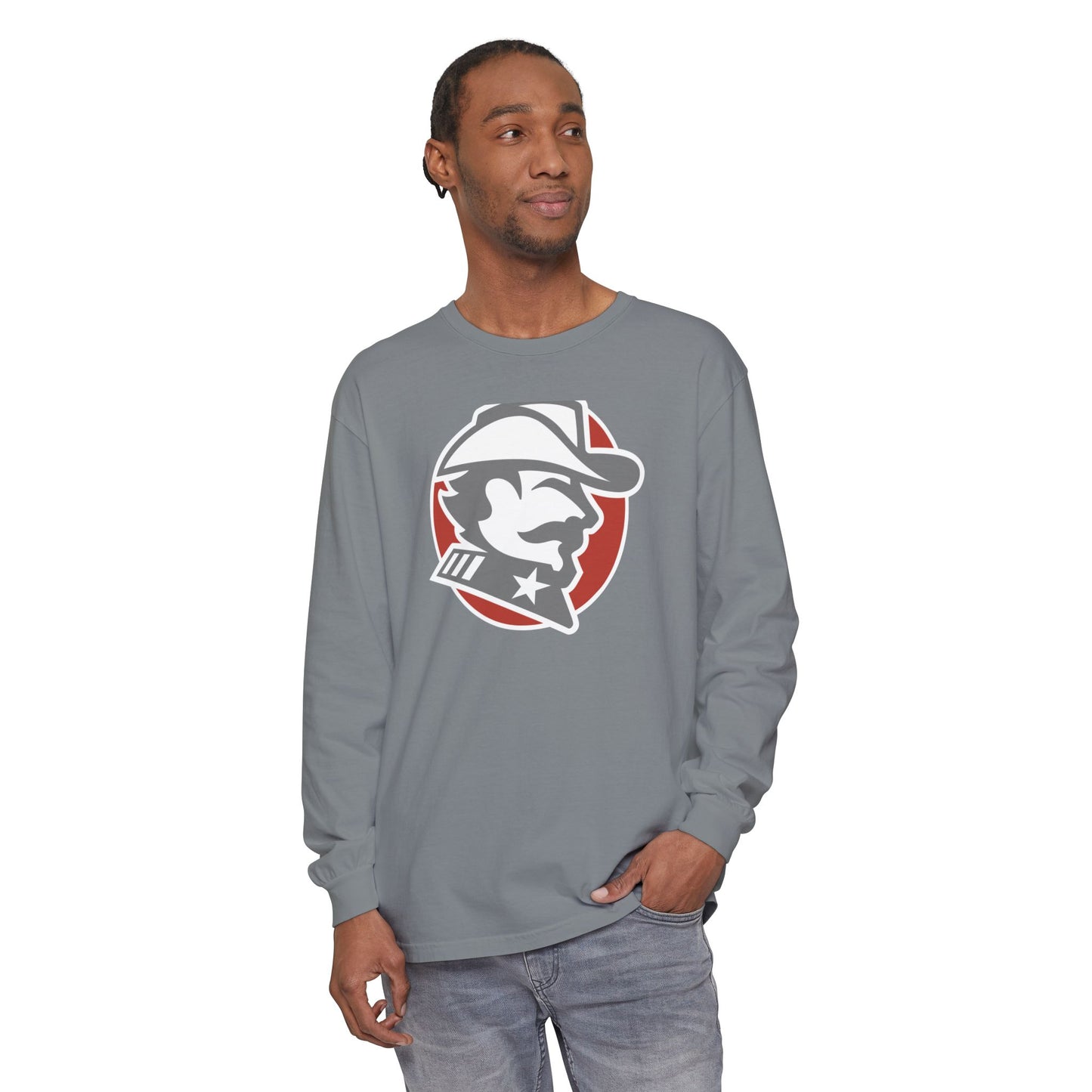 Garment-Dyed Long Sleeve Tee