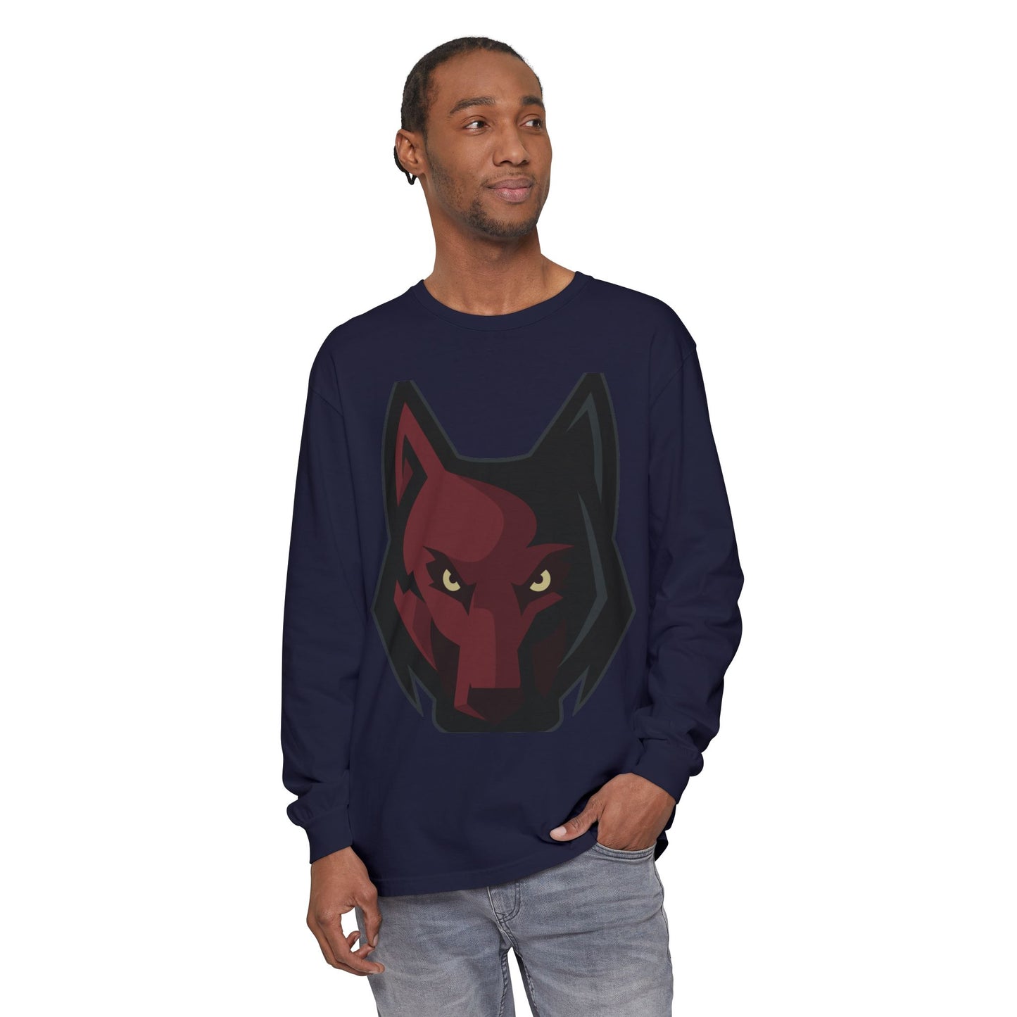 Garment-Dyed Long Sleeve Tee