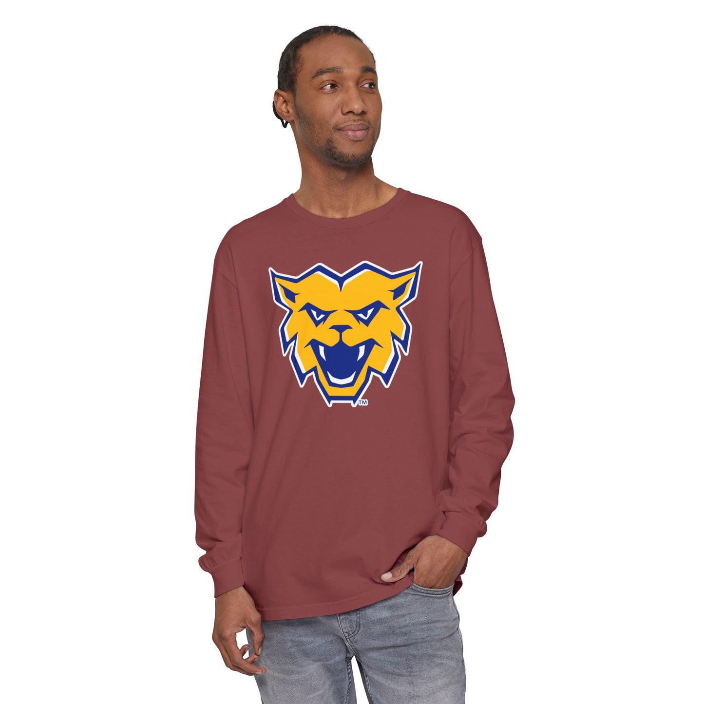 Garment-Dyed Long Sleeve Tee