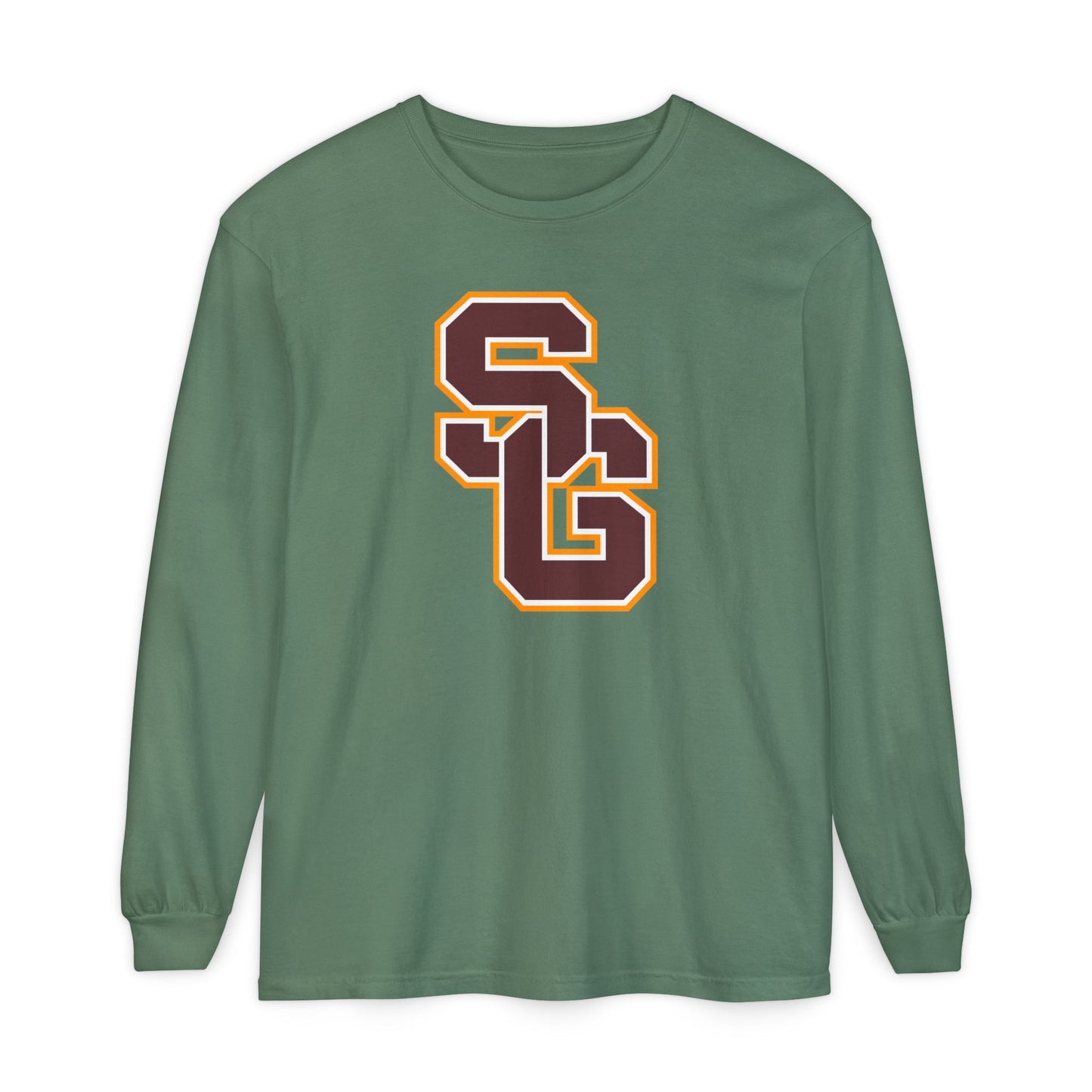 Garment-Dyed Long Sleeve Tee