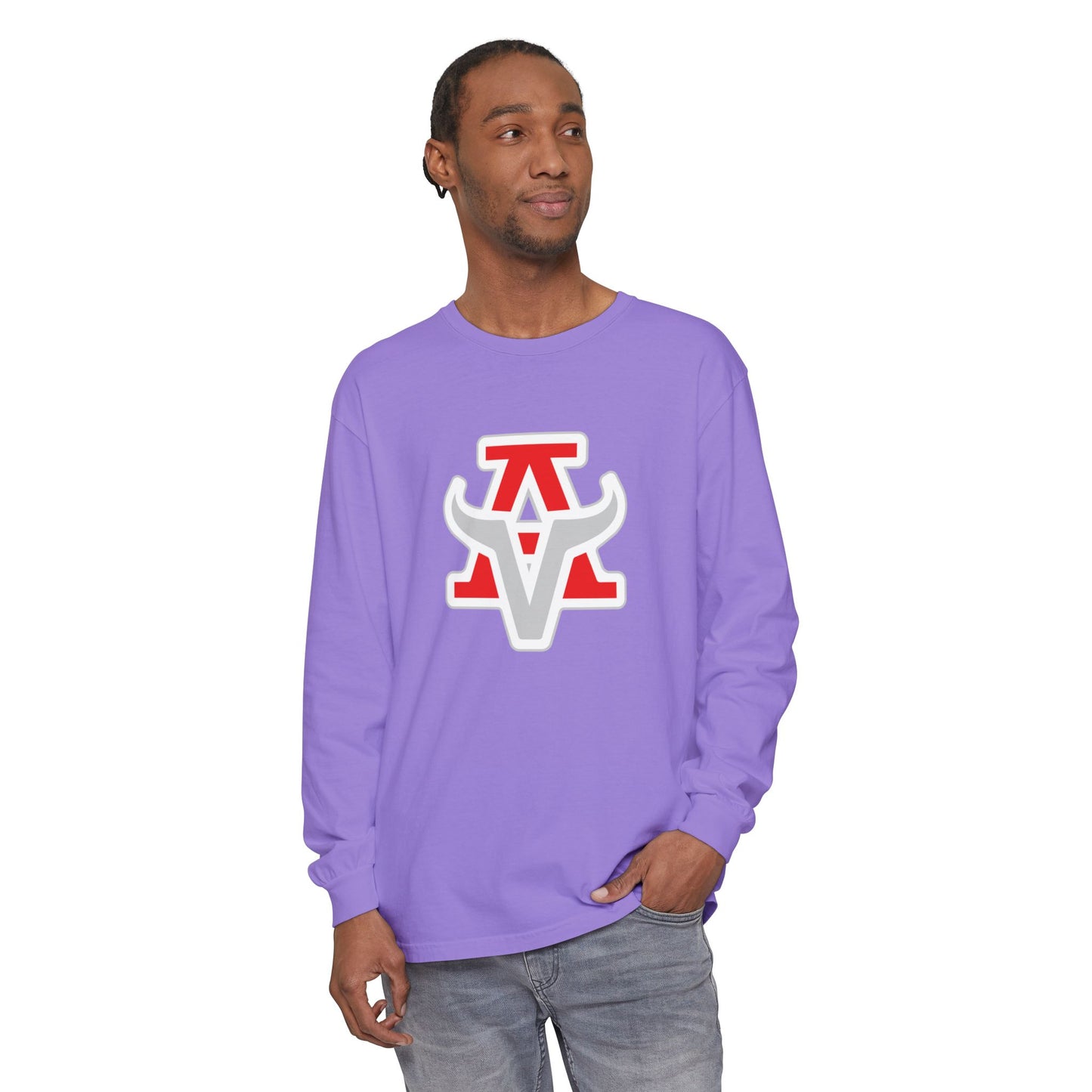 Garment-Dyed Long Sleeve Tee