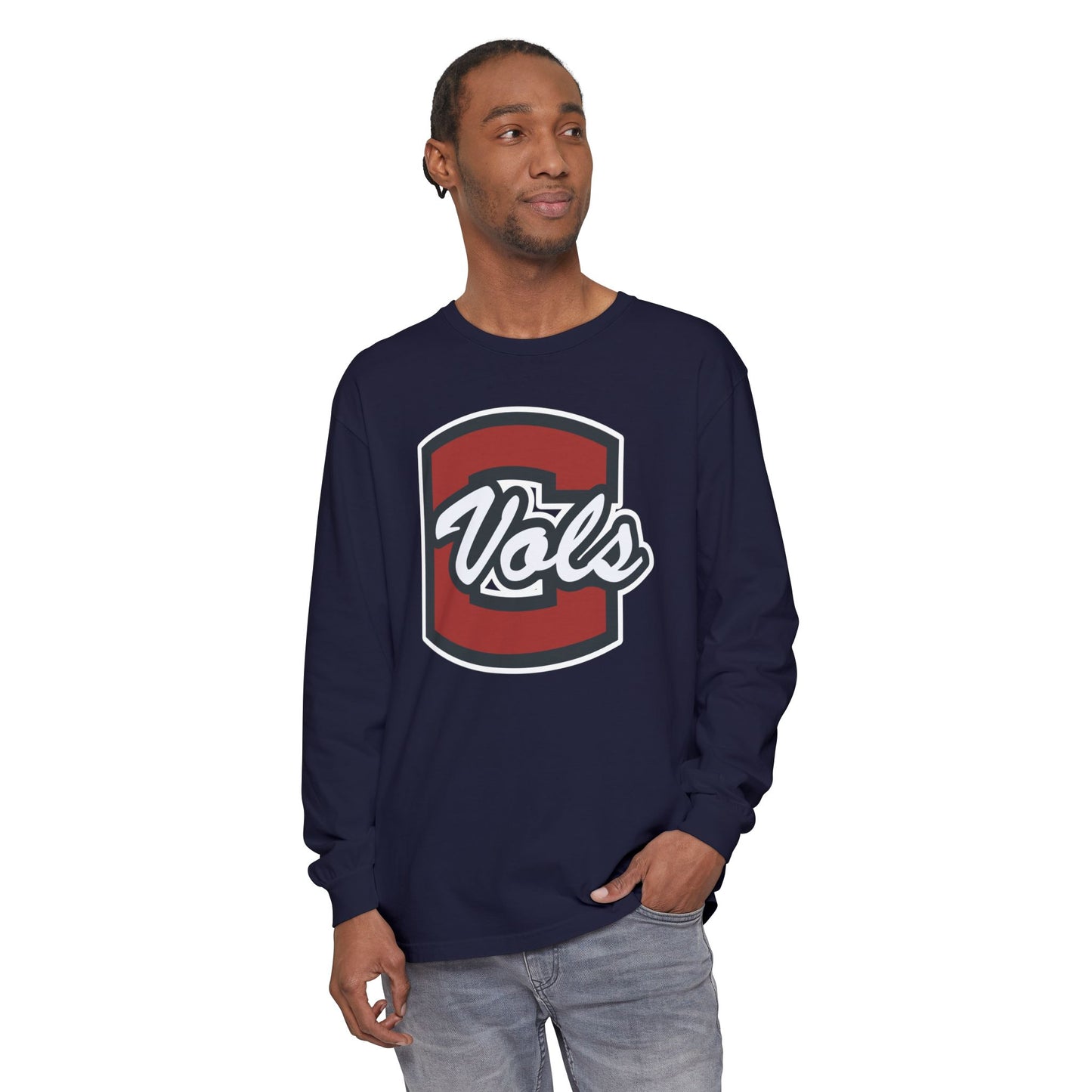 Garment-Dyed Long Sleeve Tee