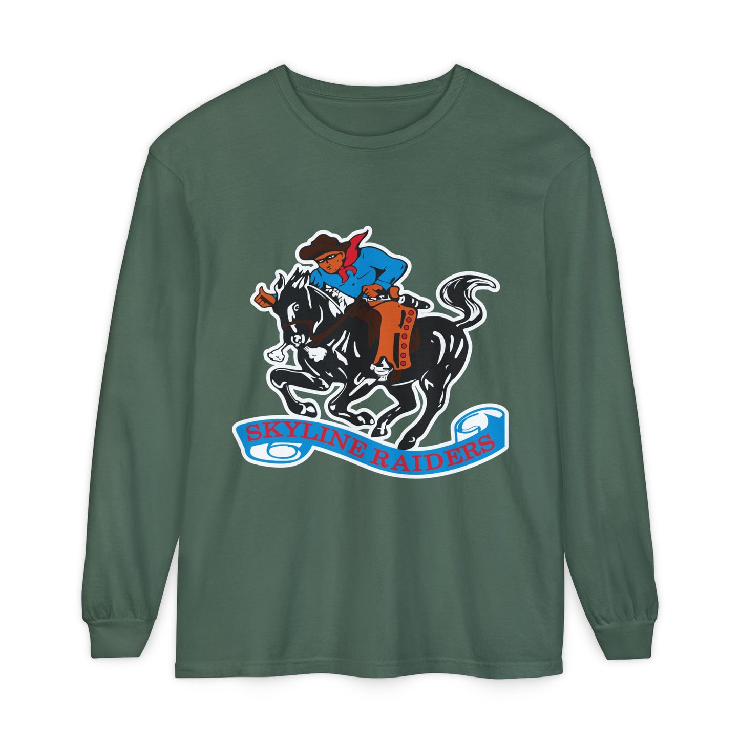 Garment-Dyed Long Sleeve Tee