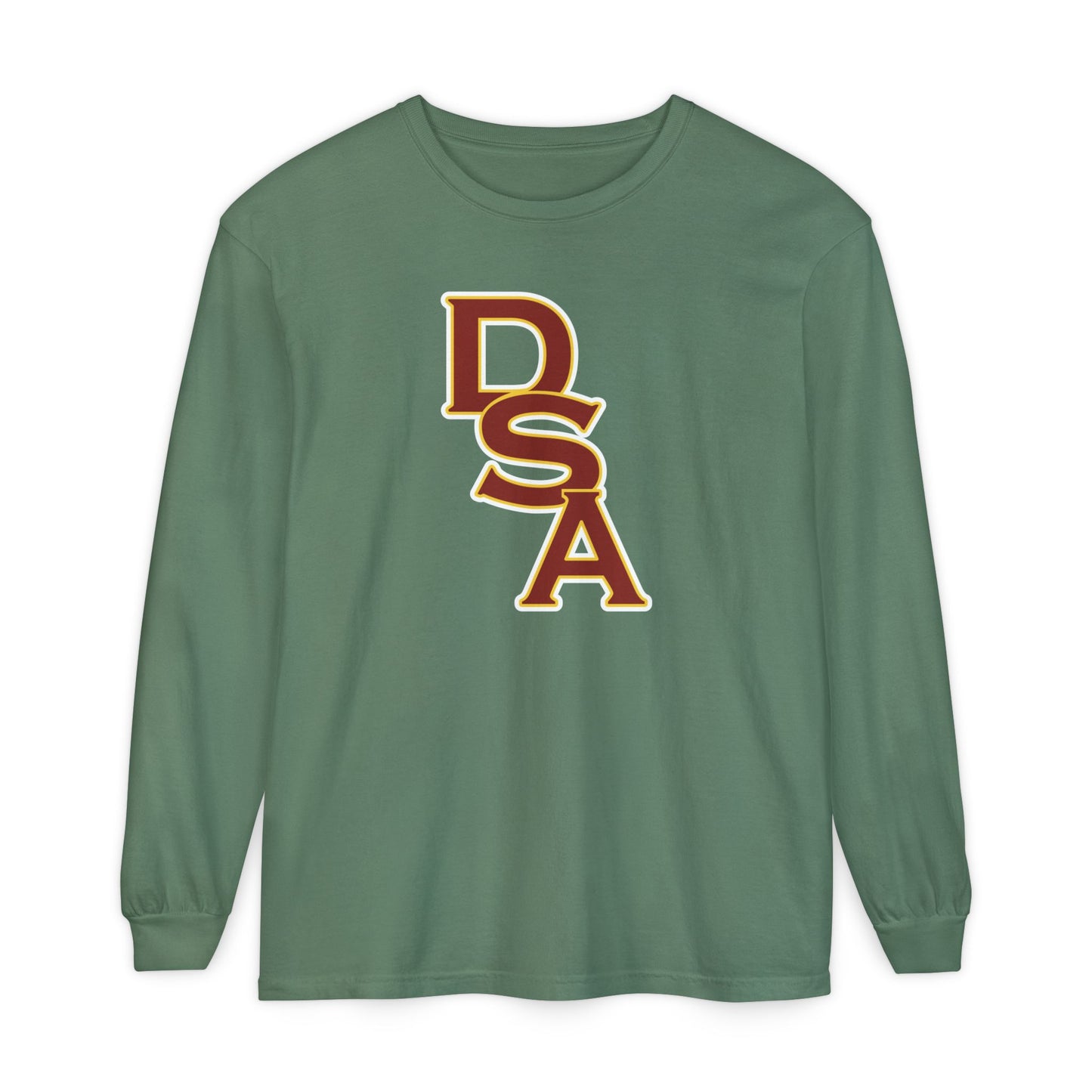 Garment-Dyed Long Sleeve Tee