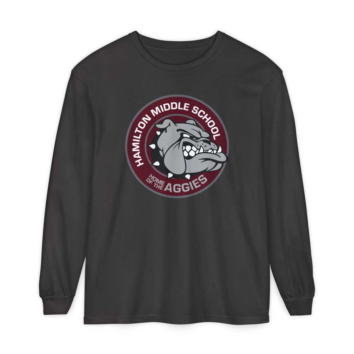 Garment-Dyed Long Sleeve Tee