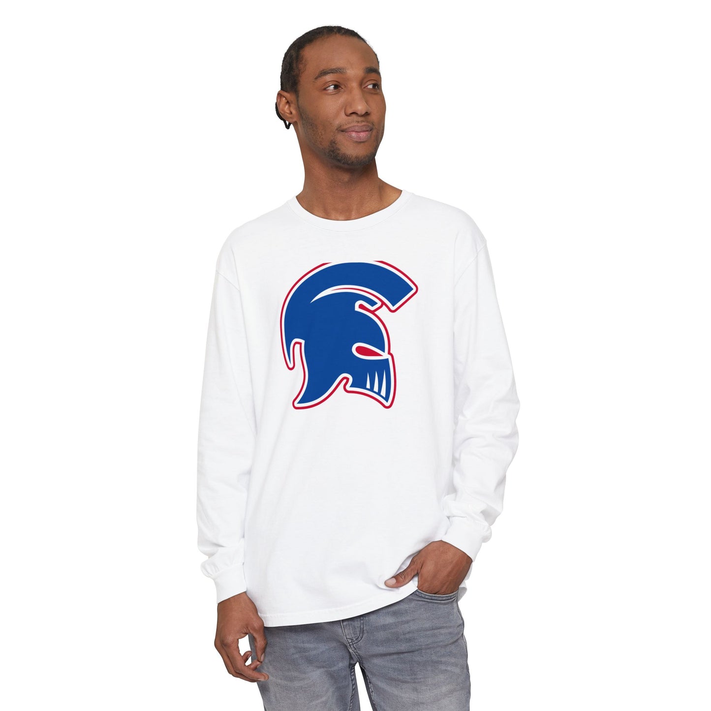 Garment-Dyed Long Sleeve Tee