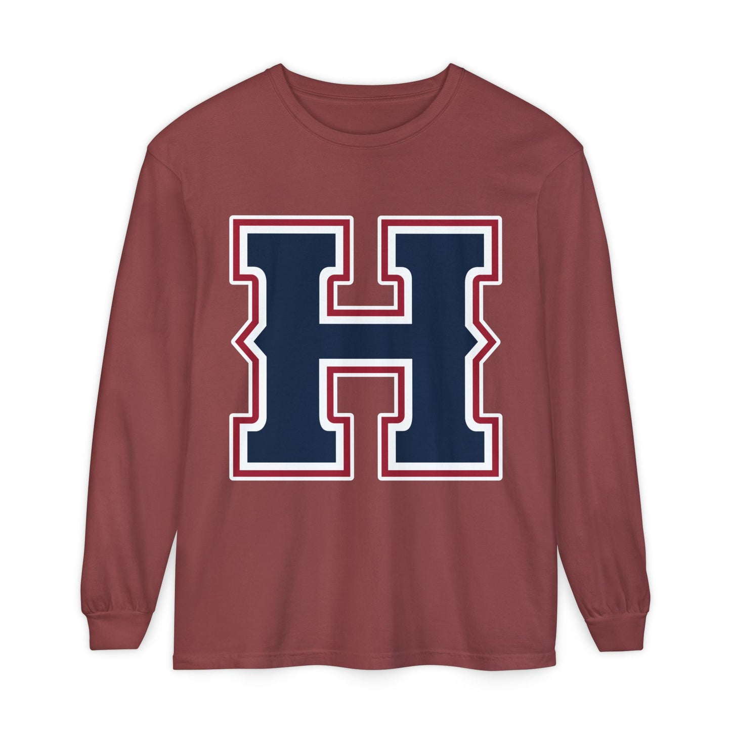 Garment-Dyed Long Sleeve Tee