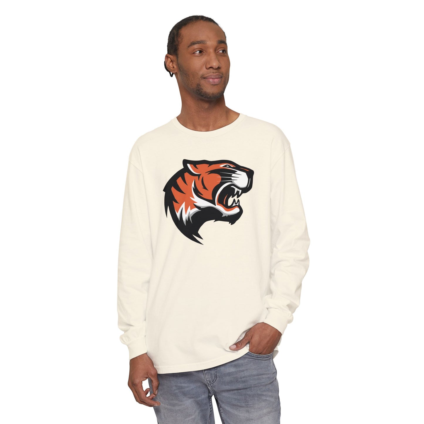Garment-Dyed Long Sleeve Tee