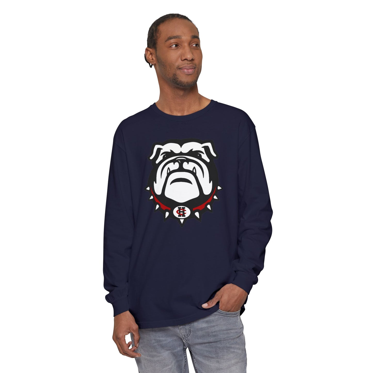 Garment-Dyed Long Sleeve Tee