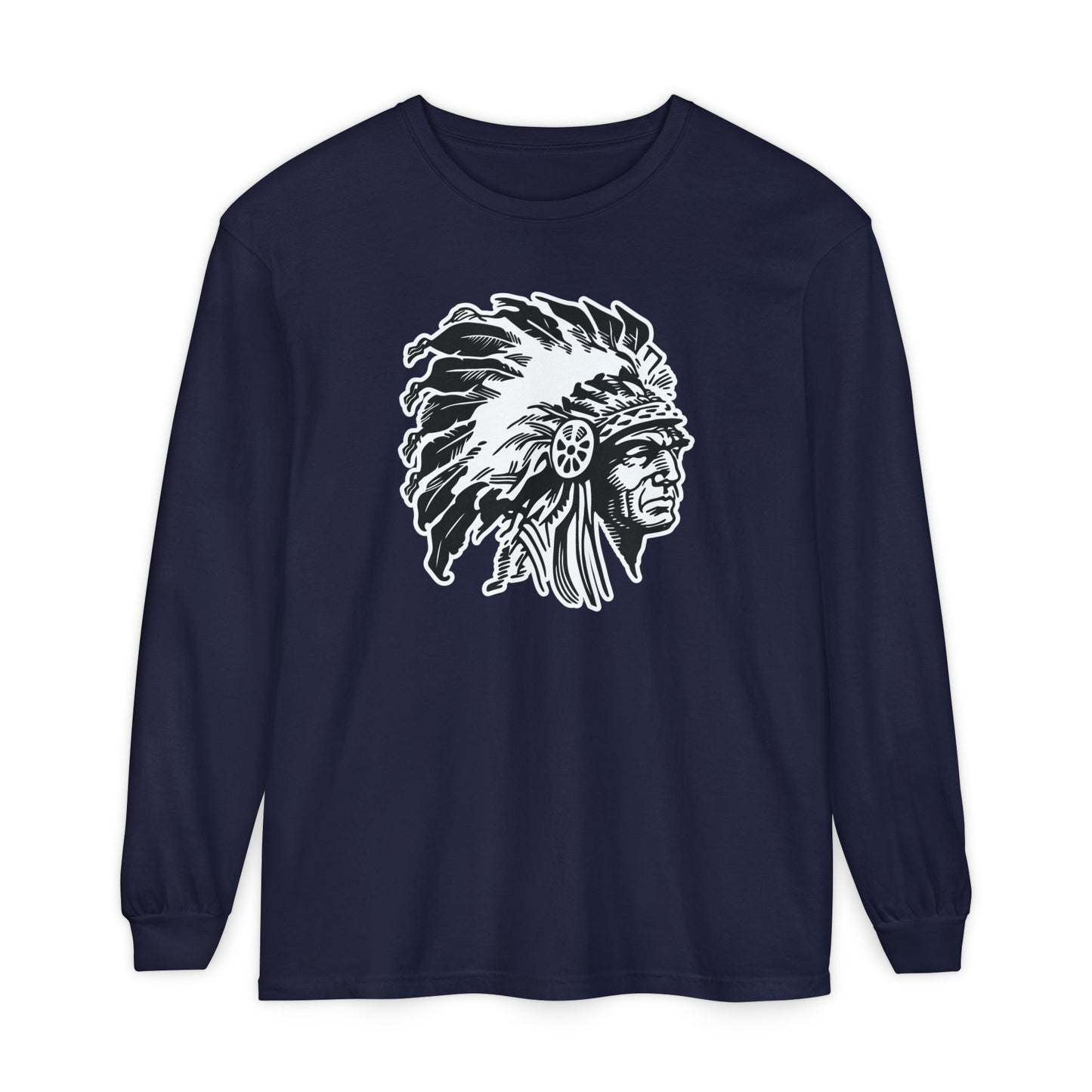 Garment-Dyed Long Sleeve Tee
