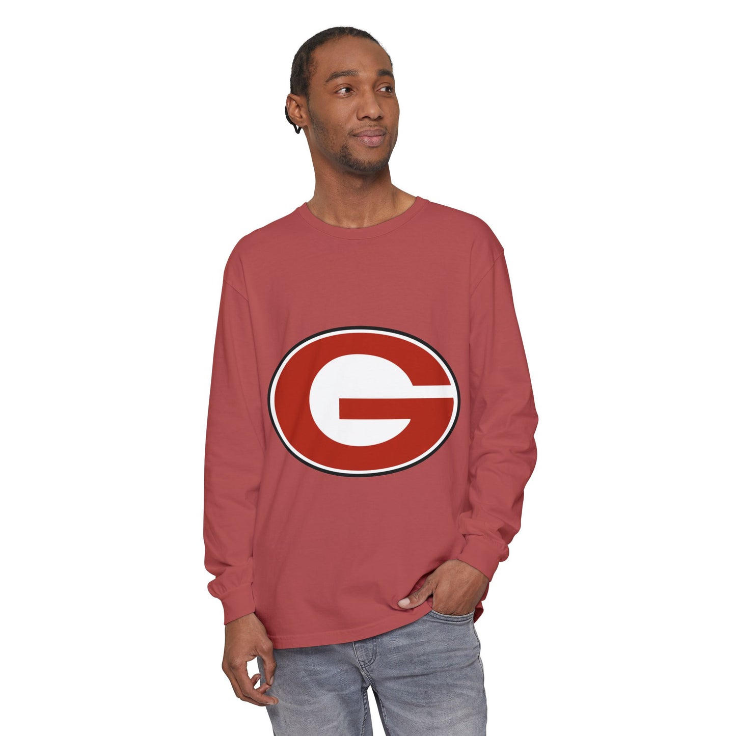 Garment-Dyed Long Sleeve Tee