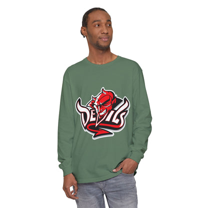 Garment-Dyed Long Sleeve Tee