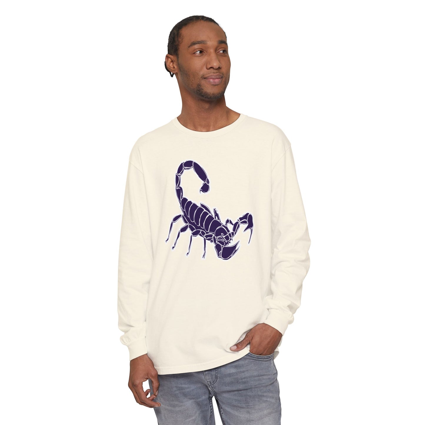 Garment-Dyed Long Sleeve Tee