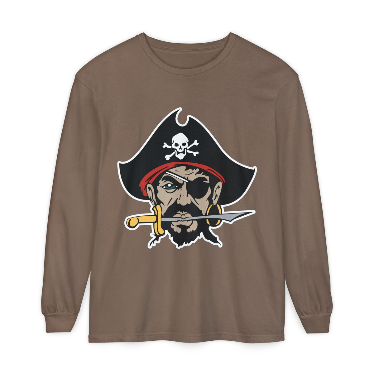 Garment-Dyed Long Sleeve Tee