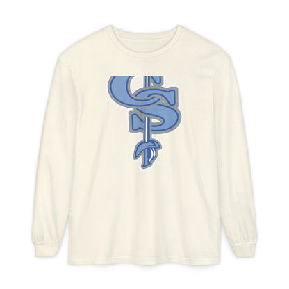 Garment-Dyed Long Sleeve Tee