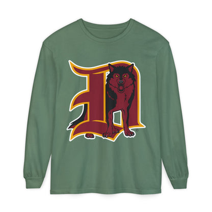 Garment-Dyed Long Sleeve Tee
