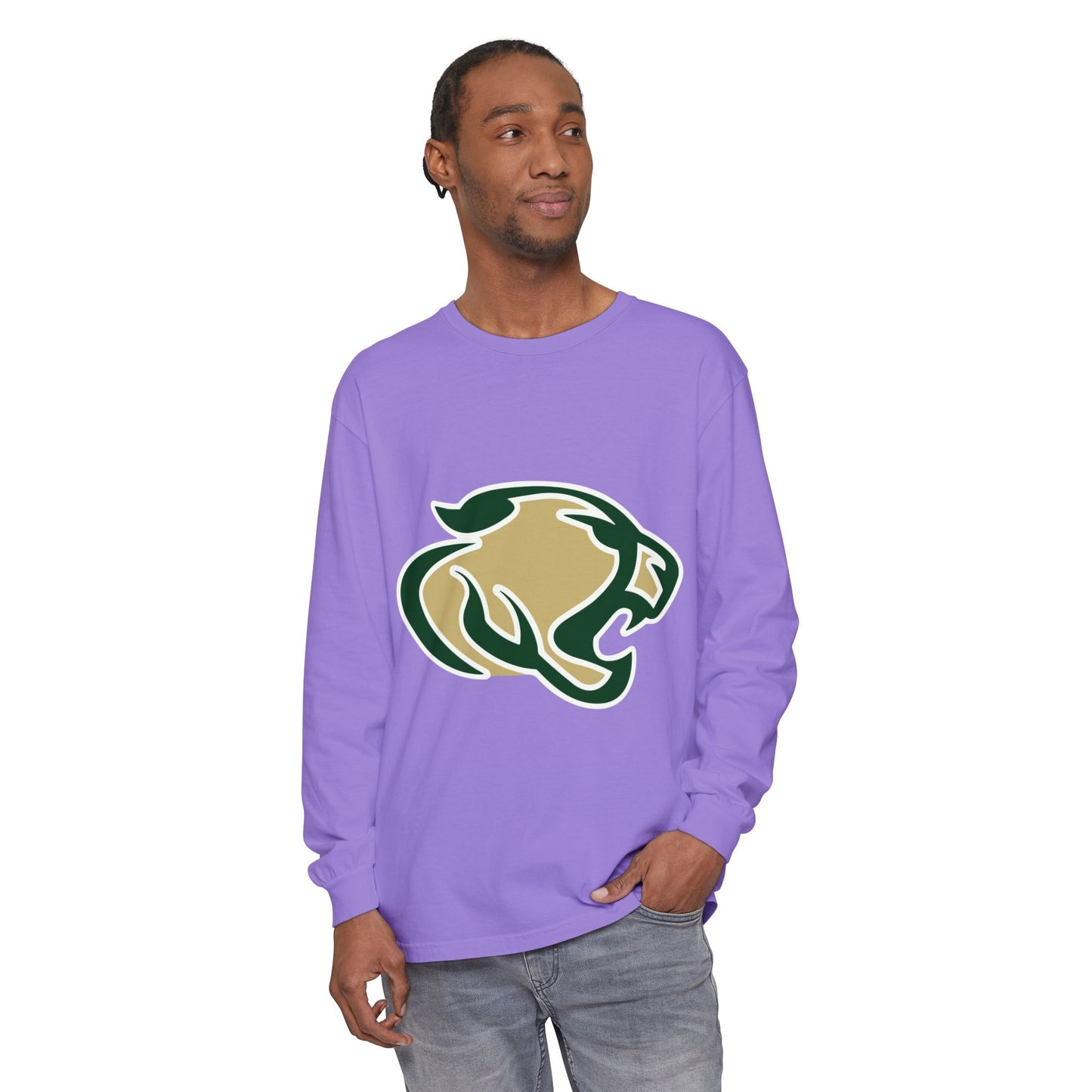 Garment-Dyed Long Sleeve Tee