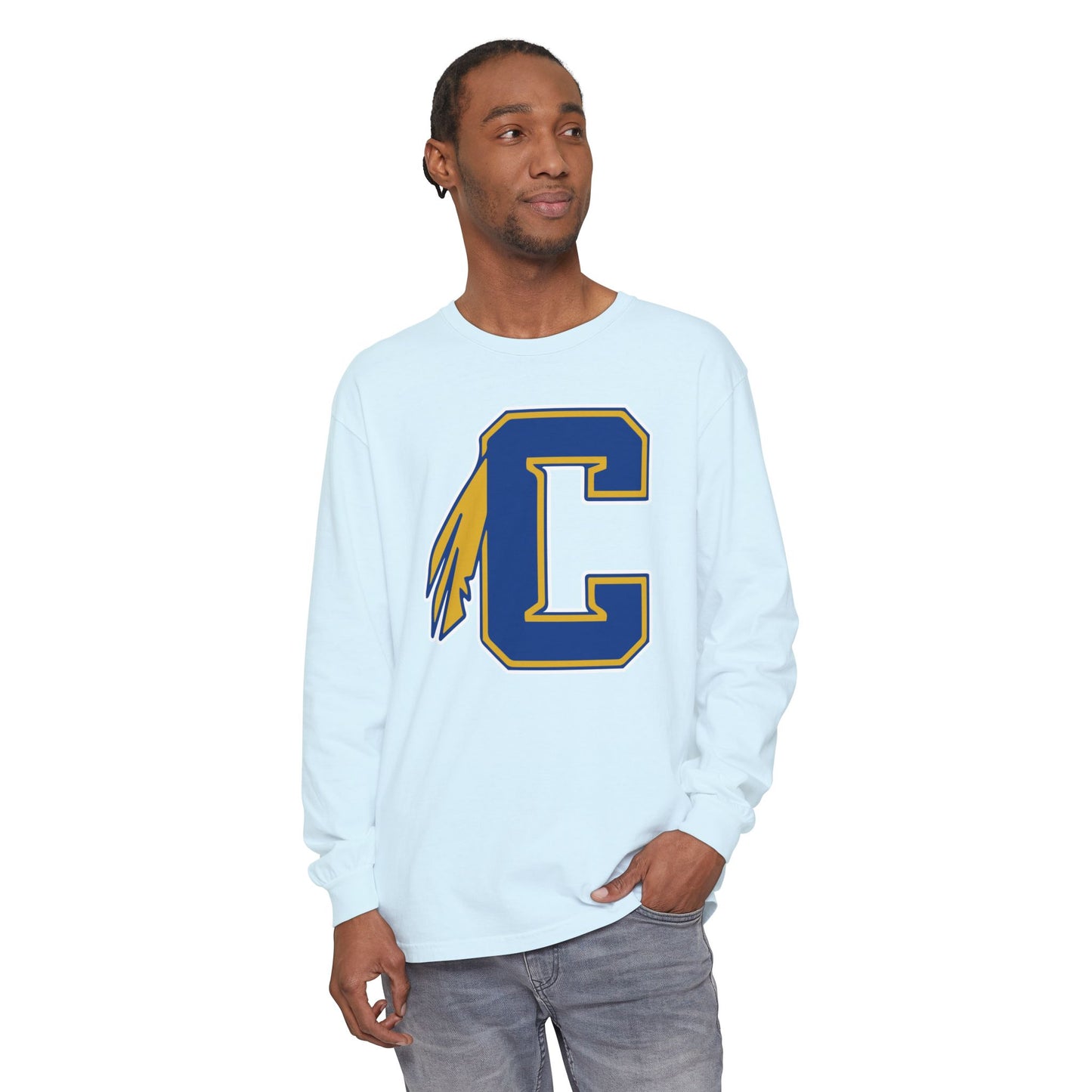 Garment-Dyed Long Sleeve Tee