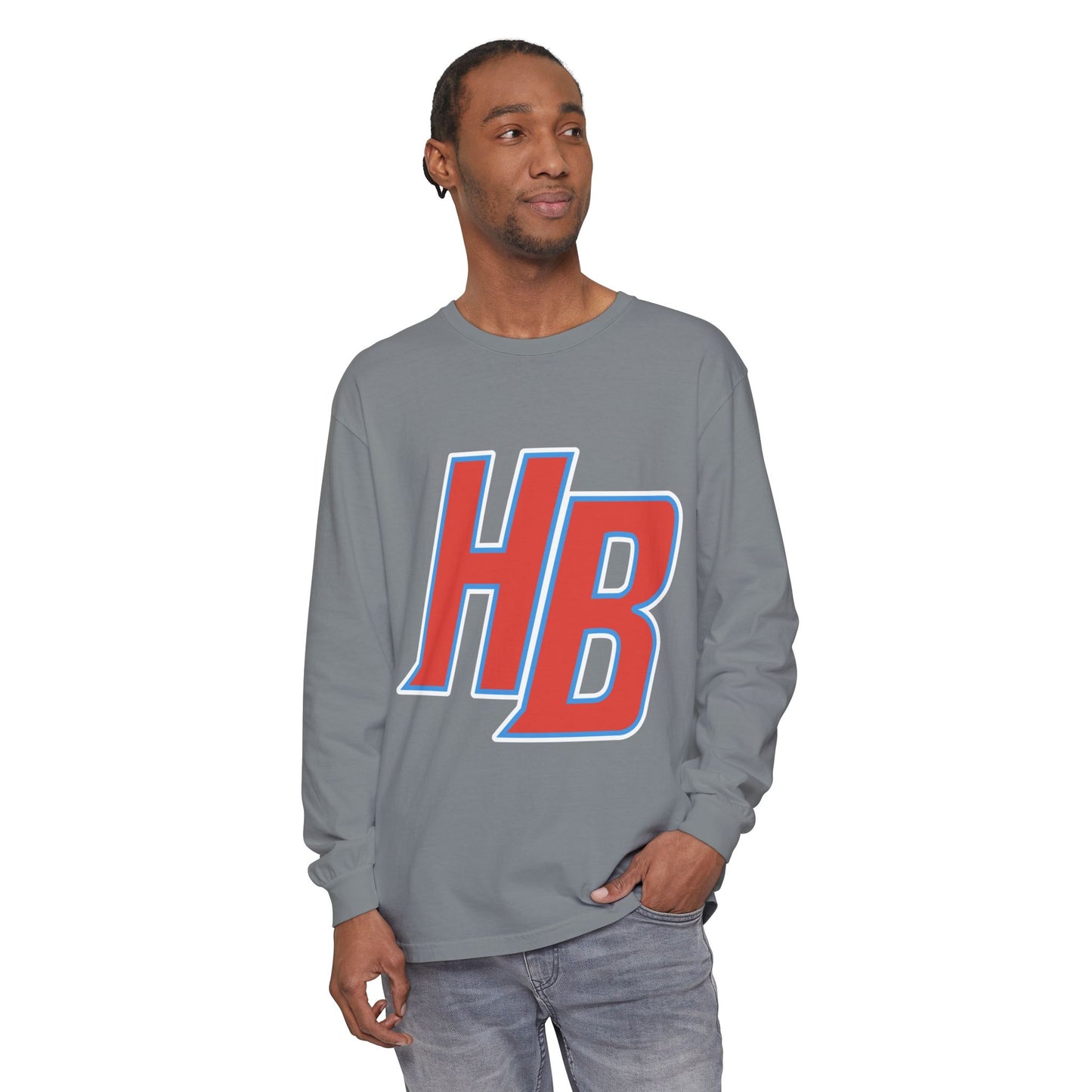 Garment-Dyed Long Sleeve Tee