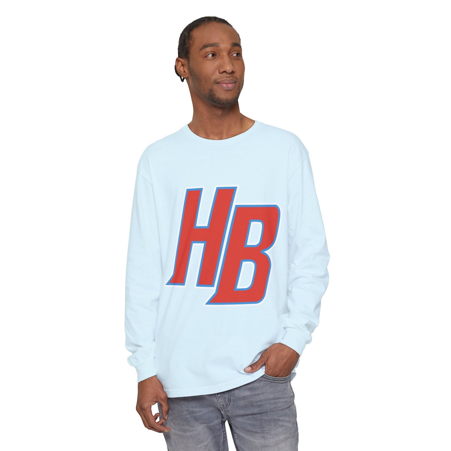 Garment-Dyed Long Sleeve Tee