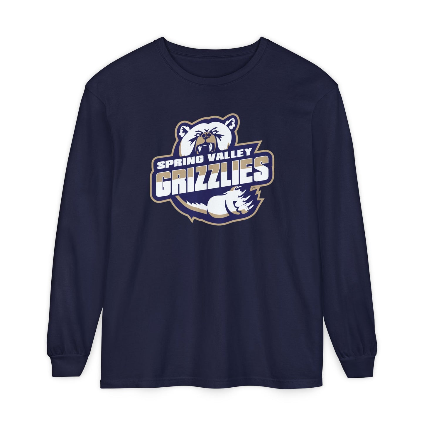 Garment-Dyed Long Sleeve Tee
