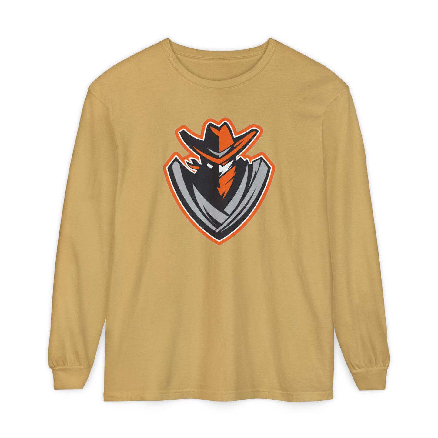 Garment-Dyed Long Sleeve Tee