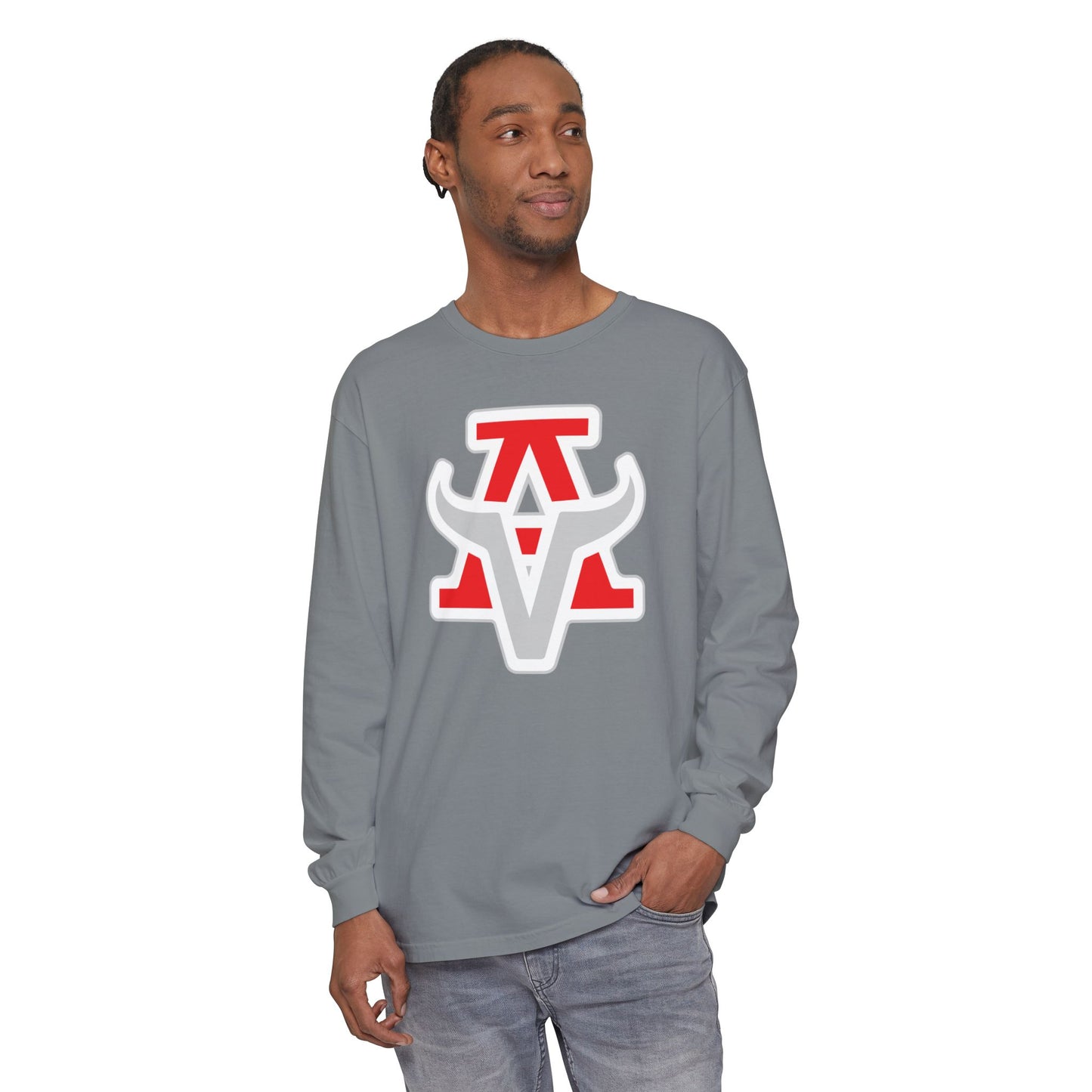 Garment-Dyed Long Sleeve Tee