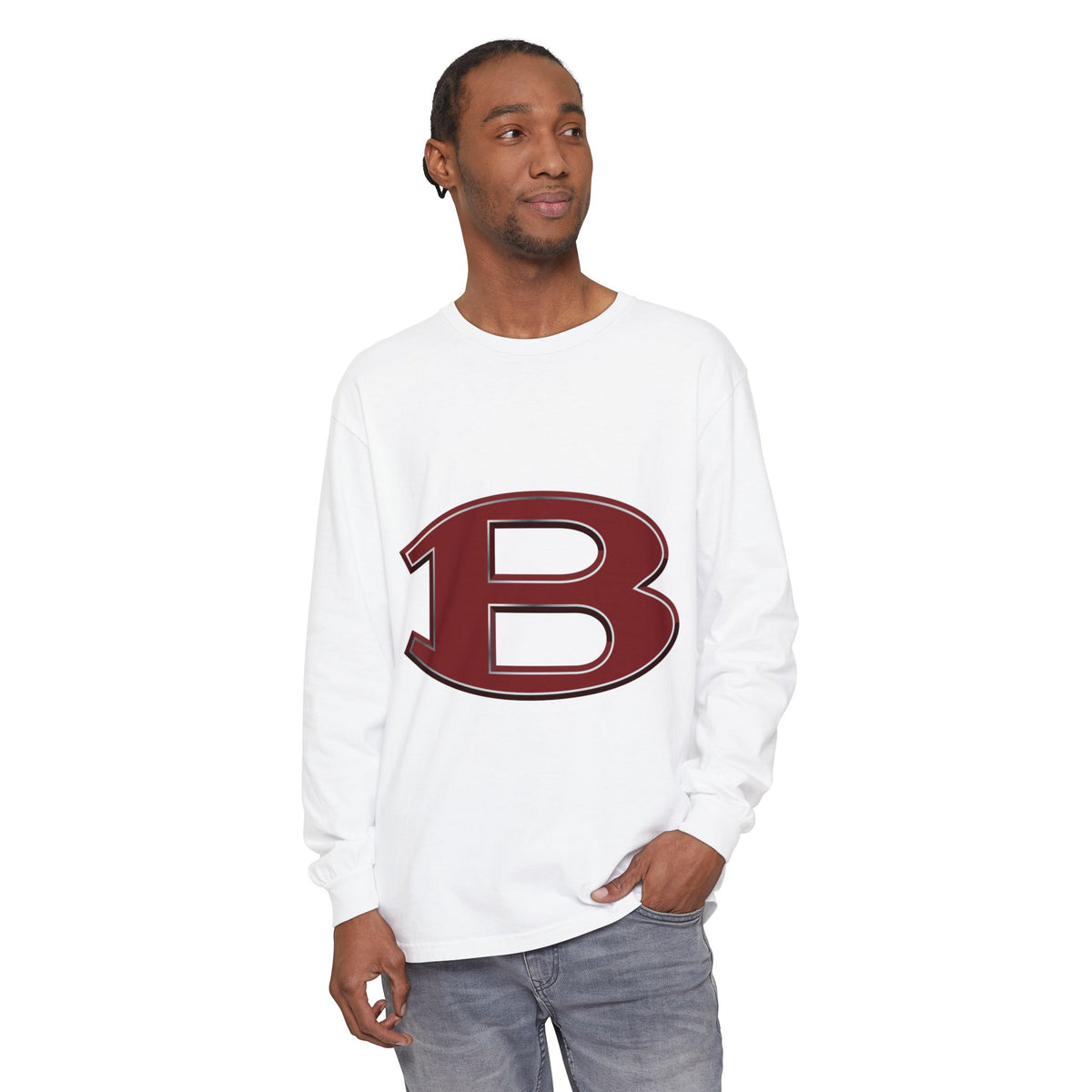 Garment-Dyed Long Sleeve Tee