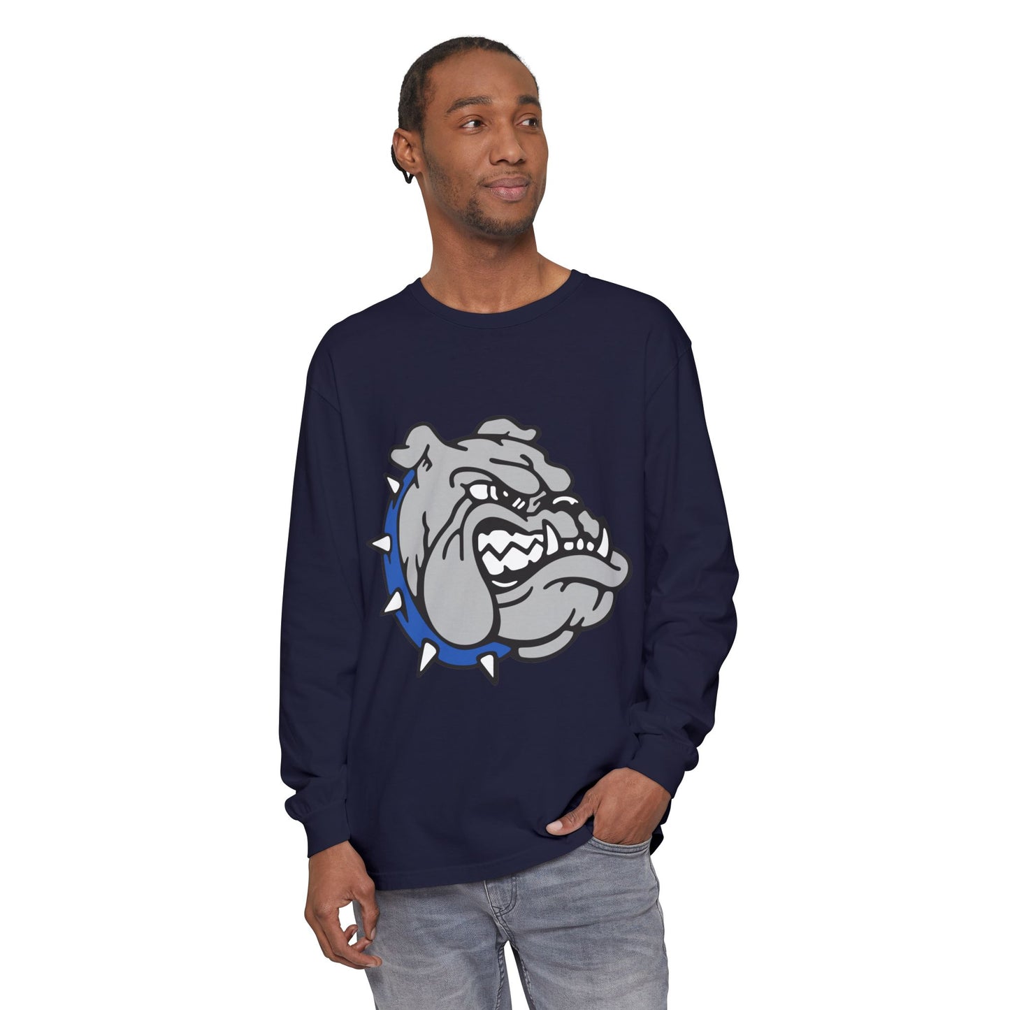 Garment-Dyed Long Sleeve Tee