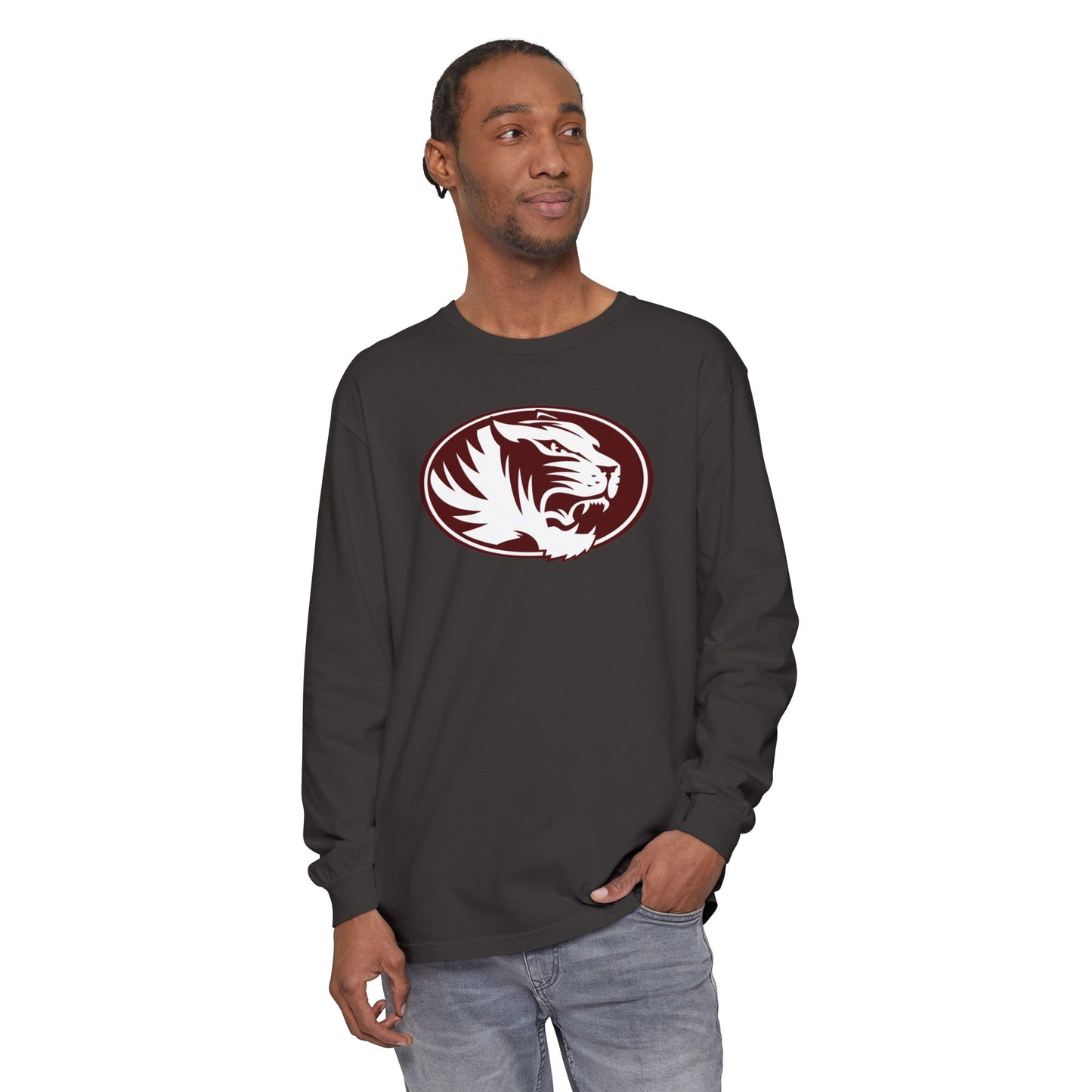 Garment-Dyed Long Sleeve Tee